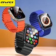Awei H16 Smart Watch NFC GPS Smartwatch Body Temperature Measuring Bluetooth Calls Men Women Fitness Bracelet