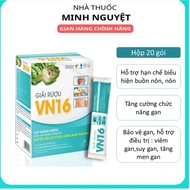 VN16 hangover solution Box of 5 bags x 4 small packs