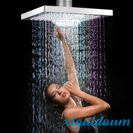 [Xigaid] Pommeau De Douche Carré À Grand Panneau LED,Pommeau De Douche Hower,โหมด Pluie,เดอสีการเปลี่ยนแปลง,เอกสาร,Une Requiucise,8 Po