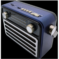 全城熱賣 - 全波段中波短波藍牙音箱老人手提台式收音機（圖片色 20*7*15cm）