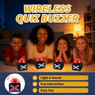 Quiz Show Talent Show Trivia Light Sound Buzzer Button Alarm Answer Game