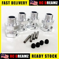 17mm Alloy Wheel Hex Hub set for 1/8 RC Car Aluminum Wheel nut Wheel Adaptor Remote Control Part & A