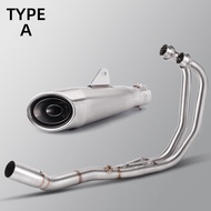 Project S1 with db killer For Yamaha YZF R3 R25 MT03 2015-2024 Years Motorcycle Exhaust Escape Moto 