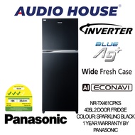 PANASONIC NR-TX461CPKS  405L 2 DOOR FRIDGE ***2 YEARS WARRANTY BY PANASONIC***