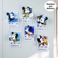 กล่องสุ่มแม่เหล็กติดตู้เย็น 3 มิติ ชุด MINISO Disney Mickey Fun Life Series ที่ประณีตผลิตจากเรซิน ภา