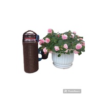 (1000ml bag) 1000ml thermos bottle bag, bottom size 10cm, height 21cm (HANDCRAFT HOOK)