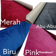 Bahan Kain Midili Bludru Import Halus ORI furnitur Muebel Jok Kursi Sofa Murah 0.5 Meter