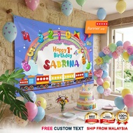 Banner Birthday - Number blocks / Numberblocks / Nombor / ABC