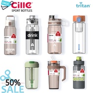 CILLE Sports Bottle Tritan Water Bottle- BPA-Free | Botol Air Sukan Tritan