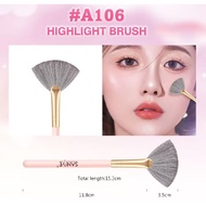 SANIYE - Makeup Brush Highlighter Brush Makeup Brush Fan Brush Highlighter Fan Brush (A106)