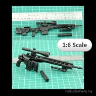 Remington MSR Sniper Gun 1: 6 Model Gun Model Soldier Weapon 4d Assembly Model Plastic Toy China