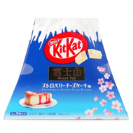 KitKat - 日版 Kitkat富士山限定 士多啤梨芝士蛋糕味朱古力威化 9件裝（日本直送）【平行進口】Best before: On or after 2024.08