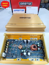 แอมคลาสดี Gratia GT-1000 ขับ10นิ้ว 2ดอก  เบสมีรายละเอียด เบสหนักแน่น จุกอก ลอยๆ ขับลำโพงซับ 10/12นิ้