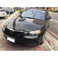 【FB搜尋桃園阿承】馬自達 超人氣MAZDA3跑16萬 4D 2009年 1.6 黑色 二手車 中古車