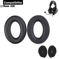 For Bose A30 Aviation Headset Earpads Cushion Sponge Headphone Earmuffs Replacement Cover