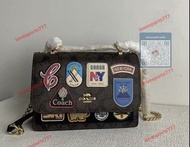 Coach蔻馳 Klare 22老花印花風琴包