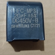 KAPASITOR OUTDOOR AC DAIKIN SHIZUKI HFC MPS 20UF DC 450V