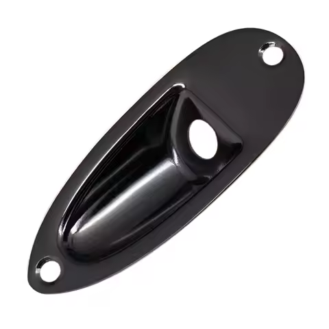 Metal Input Jack Socket Plate With Screws For Strat Style Electric Guitar Accessories Guitarra Picku