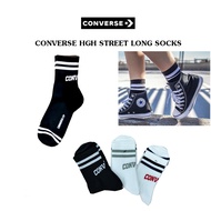 CONVERSE HIGHT STREET LONG SOCKS COTTON SPANDEX  ถุงเท้า คอนเวิร์ส แท้
