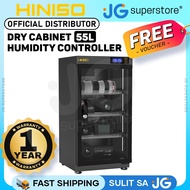 Hiniso 55L Electric Dry Cabinet Dehumidifier Digital Auto Humidity Controller for Cameras & Lenses D