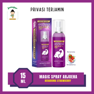 TIsu Magic Spray Arjoena Max Spray 15 ml - Tissue Mejik Praktis Beraroama Strawberry
