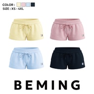Bemingshorts055(XS-4XL)-BMG Kissy Shorts-Elastic Waistband Shorts With Drawstring Logo Details BMG
