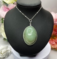 豆綠佘太翠 渾厚飽滿富甲天下 財富健康 手把件 項鍊 大掛墜 吊墜