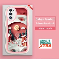 HP Mater.case OPPO Reno 2Z 3 4 4F 5 5K 6 7 8 8T 7Z 8Z 9 F21 S A1 Pro 5G 4G sofe Phone Case Pattern W