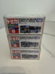 Tomica 8 Mitsubishi Fuso Aero Star Tachikawa Bus x Rilakkuma 鬆弛熊巴士 1架