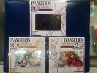 Eva Evangelion 福音戰士特別版八達通卡     初、零、2号機 一套3張