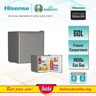 Hisense Mini Bar 60L Mini Fridge with Mini Freezer Peti Sejuk