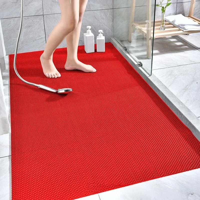Rubber Non Slip Mat PVC Rug for Commercial Use Restaurant Garage Kitchen Bathroom Pool Deck and Wash