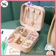 SK Jewellery Box Luxury Earrings Portable Jewelry Storage