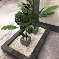 50kg White Stone White Pebble Courtyard Landscaping Decoration White Stone Garden Paving Paving Whit