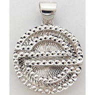 Poh Heng Jewellery 18K White Gold Pendant