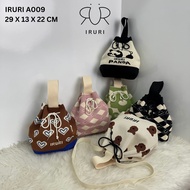 Sling Bag Knitted Handbag IRURI ZOYA Bag A009Wanita