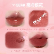 Cloud Feeling Double Lip Cream โดย GOGO TALES Mirror Texture ลิปกลอสกันรอยเปื้อนติดทนนานสําหรับผู้หญ