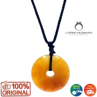 KALUNG LIONTIN NATURAL MANI GAJAH KALUNG PRIA WANITA BATU ASLI