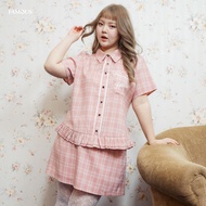 HEARTFELT PLAID SET #FMBL-F1SS001 #COE #VLT26