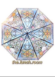 🌧下雨天 即時交收/寄出🌧 7-11 Sanrio Pochacco PC狗 玻璃彩繪雨傘/直遮☂️