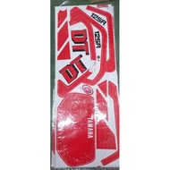 Yamaha-Dt125 Car Sticker Set White