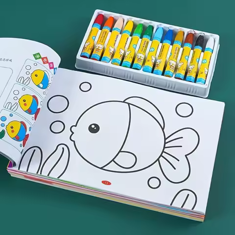 Kids Coloring Book - Doodle Drawing book,Birthday&Holiday Gift,Entry Level Drawing & Painting Book f