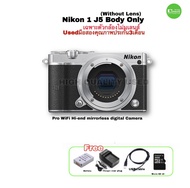 Nikon 1 J5 + 10mm WiFi NFC camera น่าใช้ 20.8MP วีดีโอ 4K movie จอภาพทัช Selfie LCD Touch 3.0 มือสอง