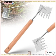 ALMA Hand Weeder Tool, Digging Tools Garden Supplies Rake, Home&amp;Garden Handheld Farmland Portable Puller Manual Tool