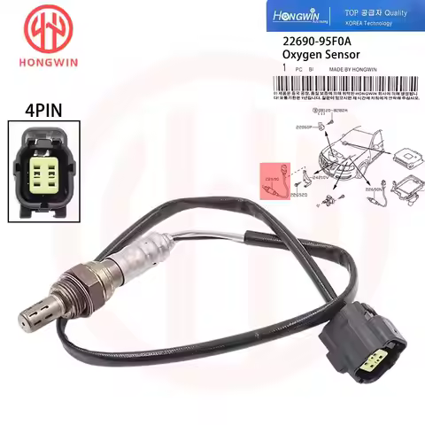 22690-95F0A Oxygen Sensor For HONDA PRELUDE SEAT IBIZA ALTEA SKODA FABIA PEUGEOT 307 CITROEN C4 VW P