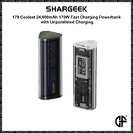 Shargeek 170 Coolest 24,000mAh 170W Fast Charging Powerbank with Unparalleled Charging