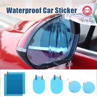 Universal Car Mirror Window Clear Film Anti Fog Car Rearview Mirror Protective Film Waterproof Car Sticker 2 Pcs/Set