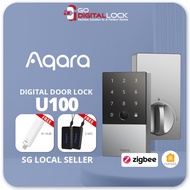 Aqara U100 Smart Digital Door Lock | Free Delivery | Compatible with Google Home & HomeKit Home Key 