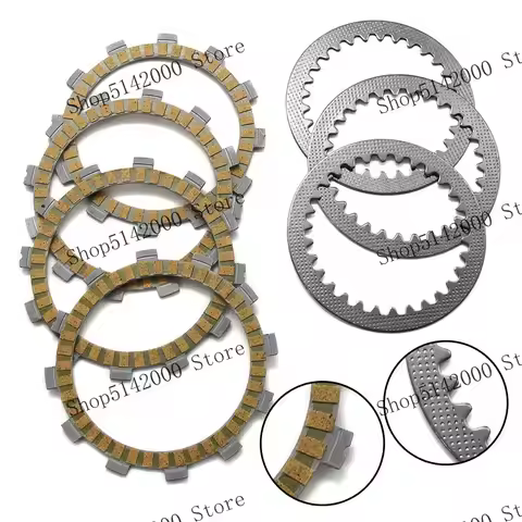 Motorcycle Steel Plate Disc Springs Clutch Friction Plates Kit Accessories For Suzuki DS80 JR80 RM80