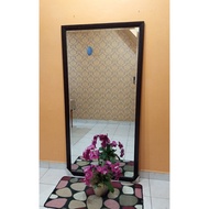 cermin besar/mirror/3x6/92x182cm/cermin hiasan/cermin dinding/cermin decor/aksesori rumah/cermin murah/hiasan dalaman